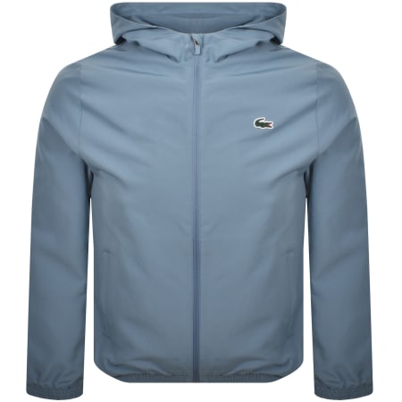 Product image for Lacoste Hooded Track Jacket Blue