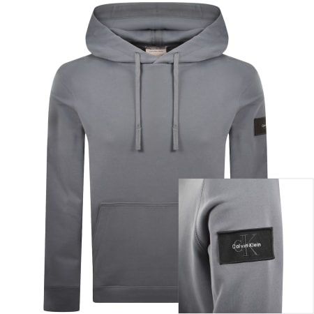 Product image for Calvin Klein Jeans Badge Hoodie Blue