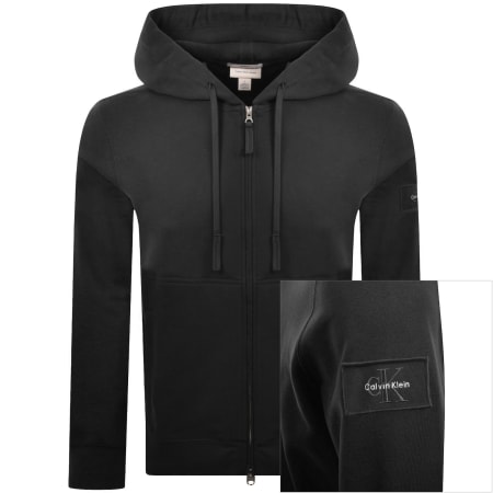 Product image for Calvin Klein Jeans Badge Hoodie Black