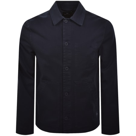 Product image for Paul Smith Chore Overshirt Navy