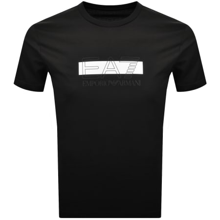 Product image for EA7 Emporio Armani Logo T Shirt Black