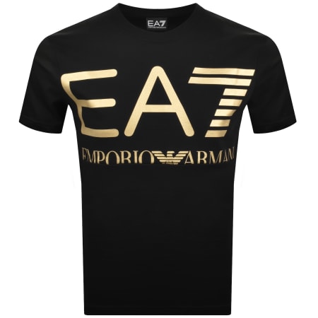 Product image for EA7 Emporio Armani Logo T Shirt Black
