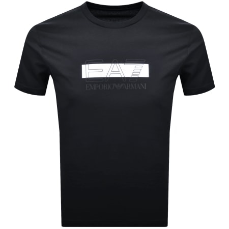 Product image for EA7 Emporio Armani Logo T Shirt Navy