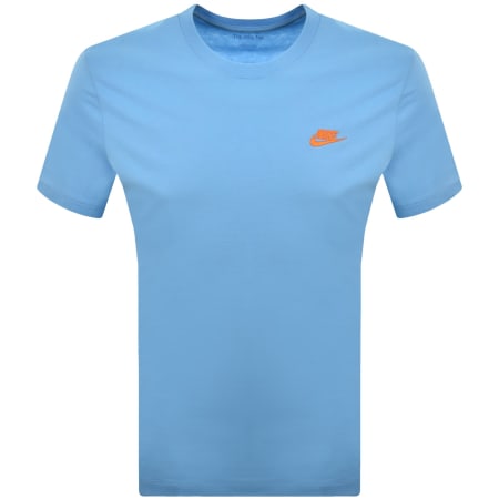 Product image for Nike Sportswear Club T Shirt Light Blue