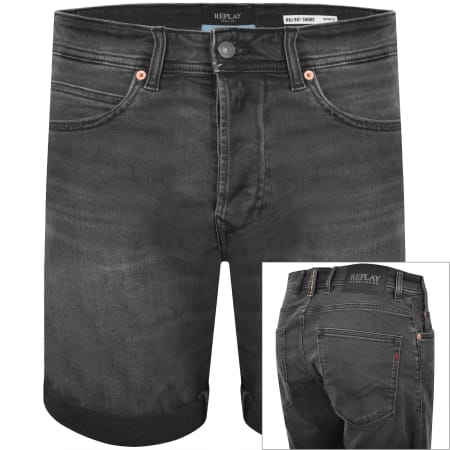 Product image for Replay RBJ 981 Shorts Dark Grey