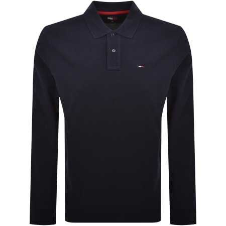 Product image for Tommy Jeans Essential Polo T Shirt Dark Blue