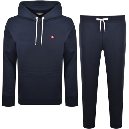 Product image for Ellesse Traccota 2 Hooded Tracksuit Navy