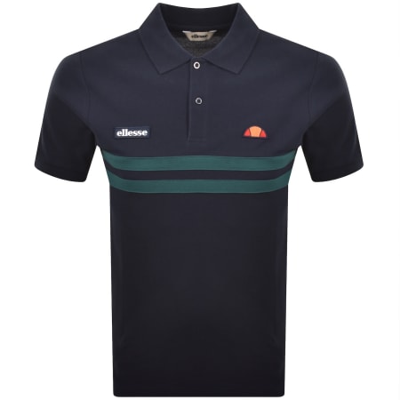 Product image for Ellesse Muccia Polo T Shirt Navy