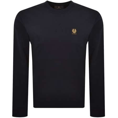Product image for Belstaff Logo Sweatshirt Navy