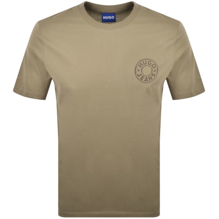 Product image for HUGO Blue Nemodo T Shirt Brown