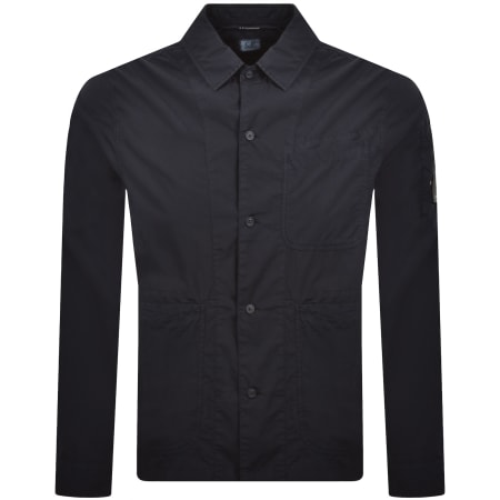 Product image for CP Company Popeline Overshirt Navy