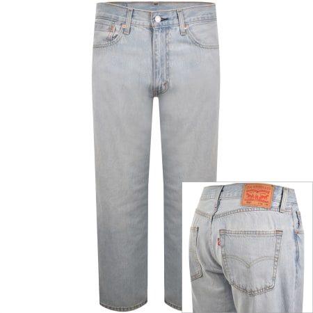 Product image for Levis 555 Relaxed Straight Fit Jeans Blue