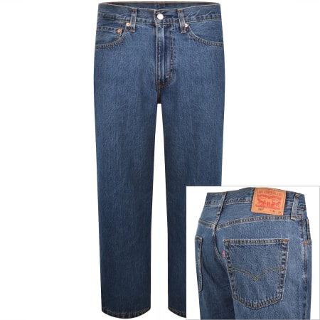 Product image for Levis 565 Loose Straight Fit Jeans Blue