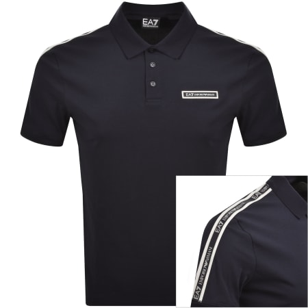 Product image for EA7 Emporio Armani Polo T Shirt Armani Blue