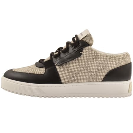 Product image for Emporio Armani Leather Trainers Beige