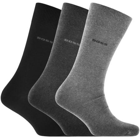 Product image for BOSS 3 Pack Paul Crew Socks