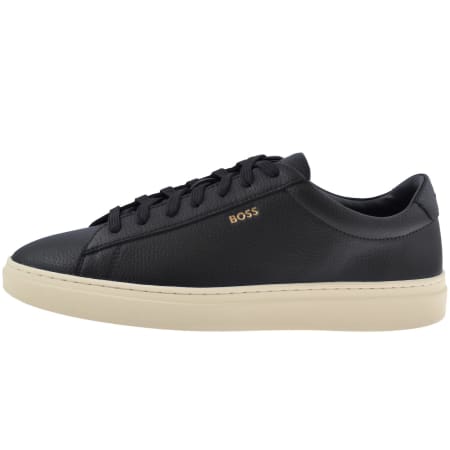Product image for BOSS Kieran Tennis Trainers Dark Blue