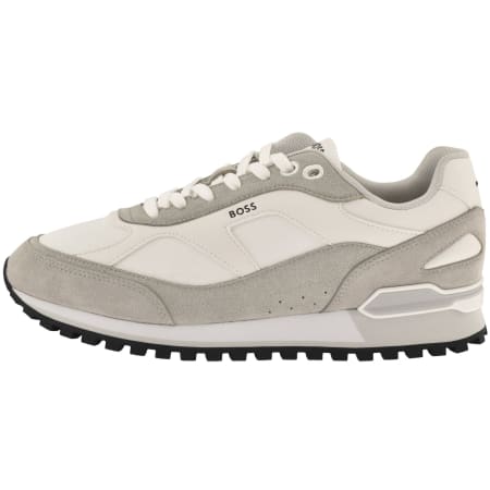 Product image for BOSS Parkour L Runner Trainers Open White