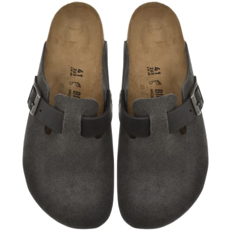 Product image for Birkenstock Boston BS Mules Charcoal Grey