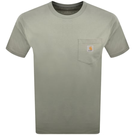 Product image for Carhartt WIP Pocket Short Sleeved T Shirt Green