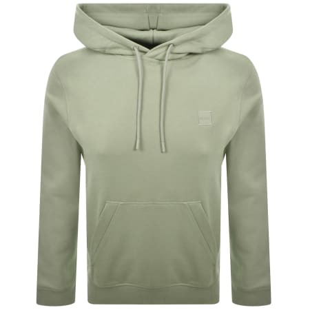 Product image for BOSS Wetalk Pullover Hoodie Green