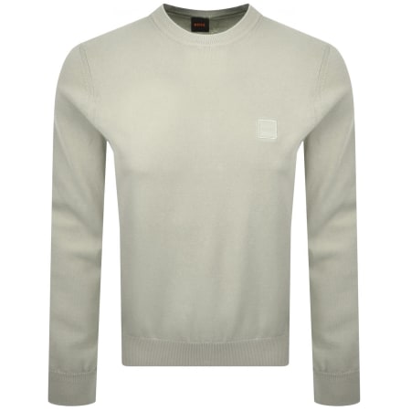 Product image for BOSS Kanovano Knit Jumper Beige