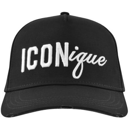 Product image for DSQUARED2 Badge Baseball Cap Black
