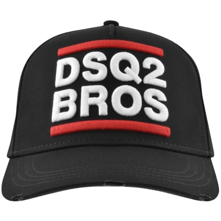 Product image for DSQUARED2 Badge Baseball Cap Black