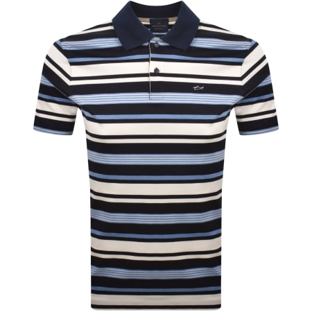 Product image for Paul And Shark Aqua Touch Polo T Shirt Navy