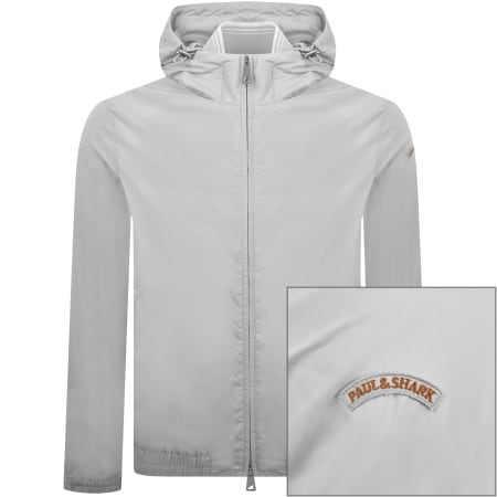 Product image for Paul And Shark Windbreaker Jacket Grey