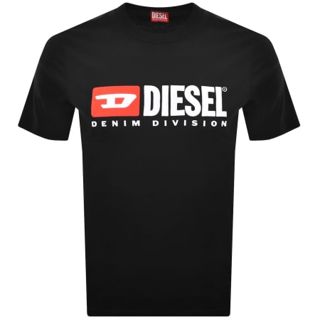 Product image for Diesel T Boxt Div T Shirt Black