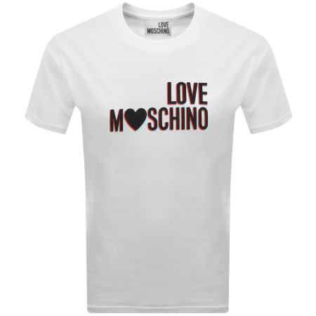 Product image for Moschino Graphic T Shirt White