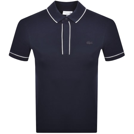 Product image for Lacoste Short Sleeved Polo T Shirt Navy