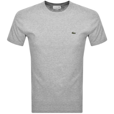 Product image for Lacoste Crew Neck T Shirt Grey