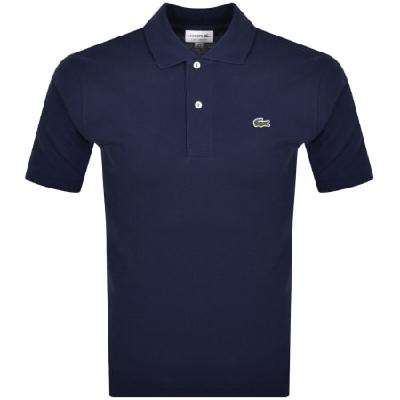 Product image for Lacoste Short Sleeved Polo T Shirt Navy
