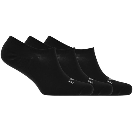 Product image for Emporio Armani 3 Pack Low Cut Socks Black