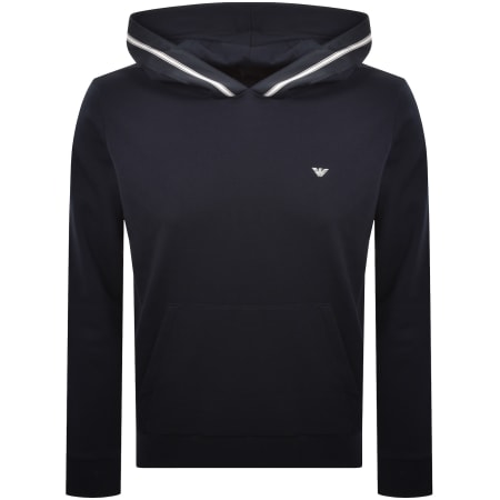 Product image for Emporio Armani Loungewear Hoodie Navy