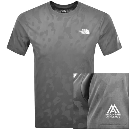 Product image for The North Face Logo T Shirt Grey