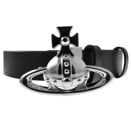 Product image for Vivienne Westwood Orb Buckle Belt Black