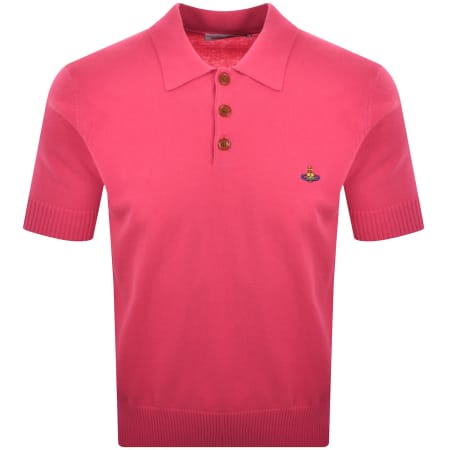 Product image for Vivienne Westwood Knit Polo Pink
