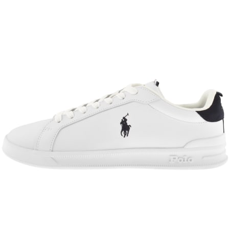 Product image for Ralph Lauren Heritage Court II Trainers White