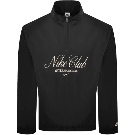 Product image for Nike Club Half Zip Jacket Black