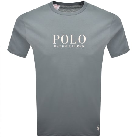 Product image for Ralph Lauren Logo Crew Neck T Shirt Blue