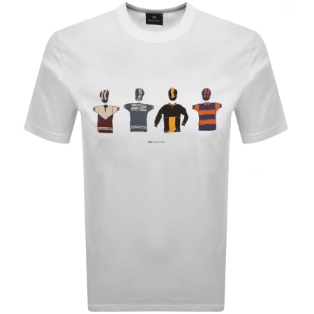 Product image for Paul Smith Cycle Jerseys T Shirt White