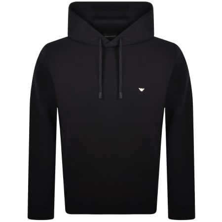 Product image for Emporio Armani Logo Hoodie Navy