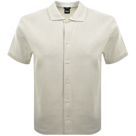Product image for BOSS C Powell 118 Short Sleeve Shirt Beige