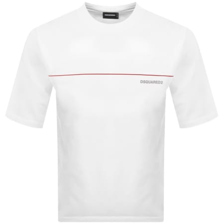 Product image for DSQUARED2 Loose Fit T Shirt White