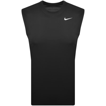 Product image for Nike Training Dri Fit Vest T Shirt Black