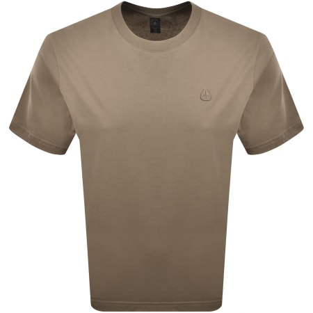 Product image for Moose Knuckles Yul Classic T Shirt Brown