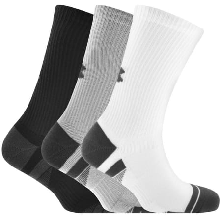 Product image for Under Armour 3 Pack Tech Crew Socks